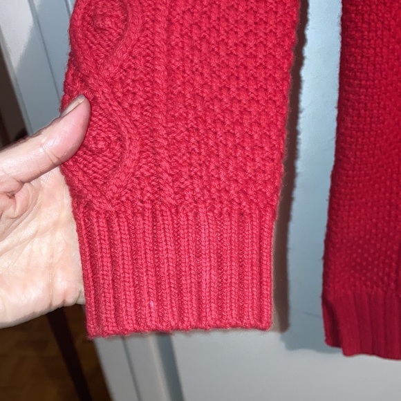GAP kids red knitted sweater, length is below knee (I am 5’4”), size XXL (14-16) - Picture 2 of 12